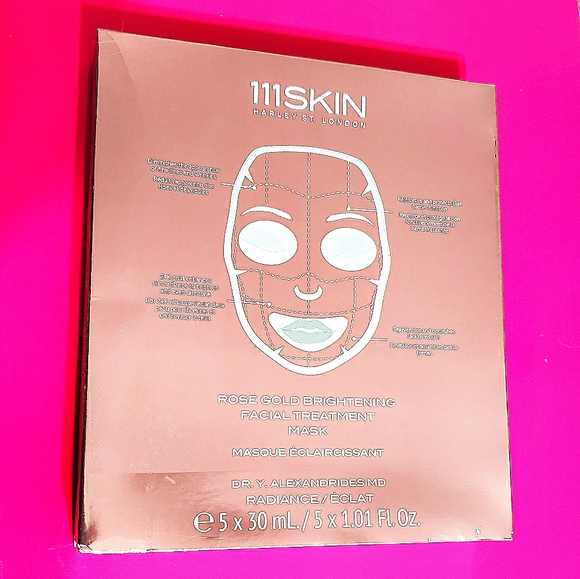 111SKIN Other - Rose Gold Brightening Facial Treatment Mask 5 pack